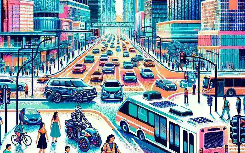 "AI-based traffic accident detection system trial in Surabaya, Indonesia, showcasing advanced technology for improving road safety and traffic management."